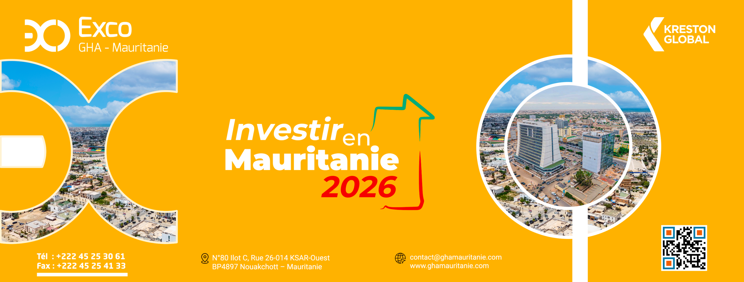 Investir en Mauritanie 2026 publié par Exco GHA Mauritanie
